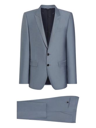 Dolce & Gabbana two-button suit - Blue