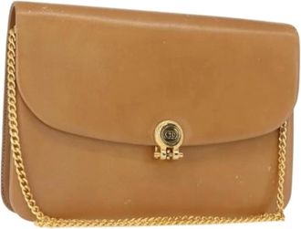 Dior Pre-owned Cross Body Bags, female, Beige, Size: ONE SIZE Pre-owned Vintage Shoulder Bag