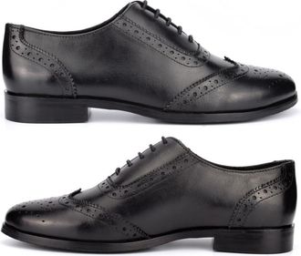 Generic Womens Real Leather Shoes Womens Lace Up Shoes Size 3 Real Leather Shoe Size 6 Brogue Ladies Comfort Shoe Ladies Brogue Brogues Lace Up Comfort Sizes 