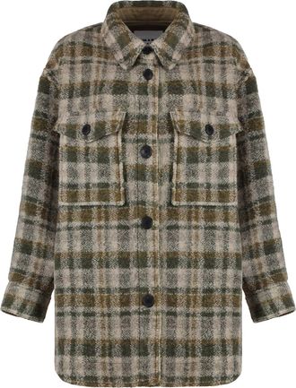 Isabel Marant Harveli Wool Overshirt