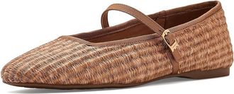 Birdies Hummingbird Mary Jane Raffia Womens Dress Flat Shoes Tan Raffia : 6.5 M