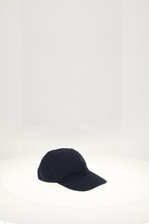 Dior Mens Cap With Logo Blue Polyester Hat