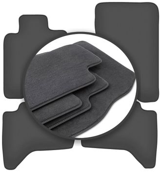 OEM Alfombrillas Premium Para Mitsubishi L200 Iv (2006-2015)