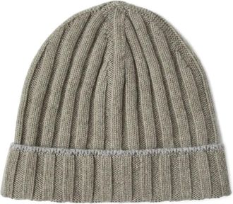 Brunello Cucinelli Berretto in cashmere - Verde