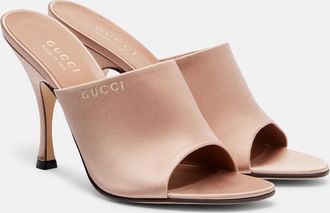 Gucci Satin mules
