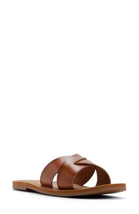 Roxy Andreya II Slide Sandal in Tan at Nordstrom, Size 7