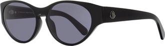 Moncler Womens Bellejour Sunglasses ML0227 01A Black 57mm