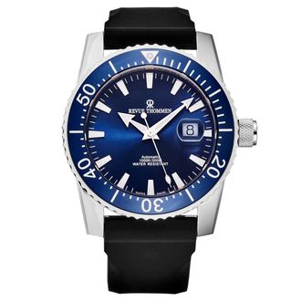 Revue Thommen Diver Automatic Blue Dial Mens Watch 17030.2535