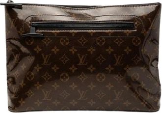 Louis Vuitton Pre-owned Clutches, female, Brown, Size: ONE SIZE Pre-owned Pochette Cosmos