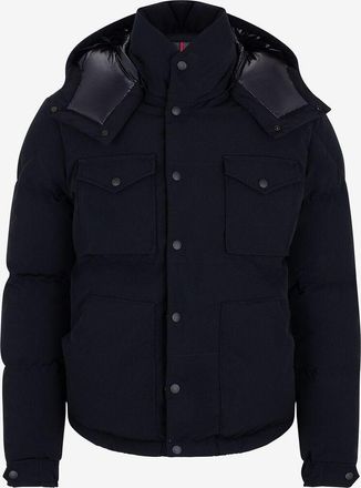 Moncler Kurze Daunenjacke mit Kapuze Fornas