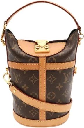 Louis Vuitton Pre-owned Bucket Bag - Dames - Vintage Tas - Bruin - ONE Size - Leer - Vintage