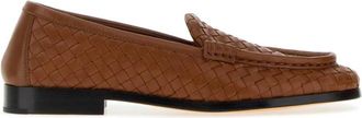 Bottega Veneta Brown Leather Loafers