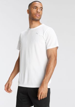 Puma Trainingsshirt PUMA PERFORMANCE SS TEE M, Herren, Gr. XXL, weiss (puma wei&szlig;), Netz, Obermaterial: 100% Polyester, unifarben, regular fit normal, Rundh