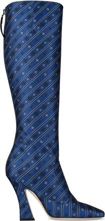 Fendi enkellaarzen blauw