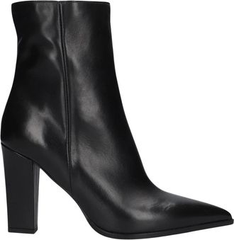 Notre-V 67139 Enkellaarsjes - Dames - Laarzen met Hak - Zwart - 38 EU - Schoenen