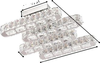 OEM L&aacute;mpara De Techo, Dise&ntilde;o De Cristal, Opciones De Iluminaci&oacute;n Vers&aacute;tiles, Xy04-ss, Intercambiable