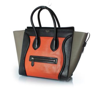 Celine Celine, Tricolor leren laptoptas