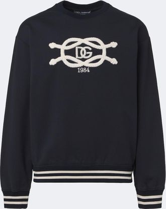 Dolce & Gabbana Logo embroidered sweatshirt