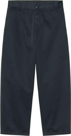 Carhartt Work in Progress Brady Pant - Heren - Wijde Broeken - Blauw - XL - Katoen - Broeken