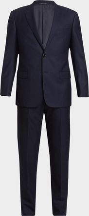 Giorgio Armani Men & apos;s Solid Wool Suit