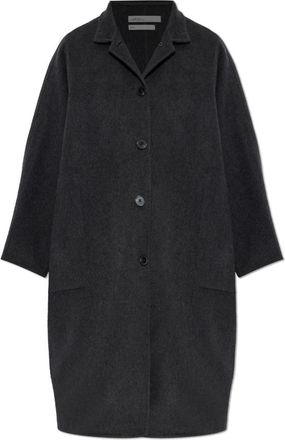 AllSaints Effie Jas - Dames - Mantel - Grijs - M - Wol - Jassen