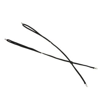 Colcolo Adult Black Thin Suspender Elastic