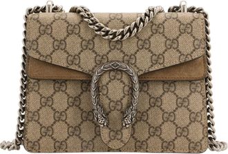 Gucci (WMNS) Gucci Dionysus GG Supreme Mini Bag Beige/Ebony 421970-KHNRN-8642