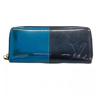 Louis Vuitton Blue Long Wallet (Bi-Fold) (Pre-Owned)