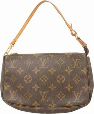 Louis Vuitton Brown Pouch (Pre-Owned)
