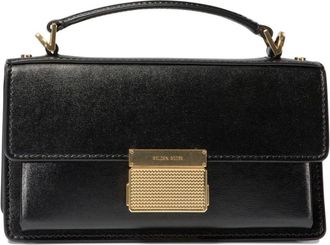 Golden Goose Tassen, Dames, Zwart, ONE Size, Leer, Zwarte Crossbody Tas Venezia Stijl