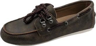 Bibi Lou Schoenen, Dames, Bruin, 40 EU, Leer, 615Z18Fs Zeilschoenen