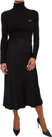Elisabetta Franchi Vestito - Dames - Kleedjes - Zwart - XS - Kleedjes