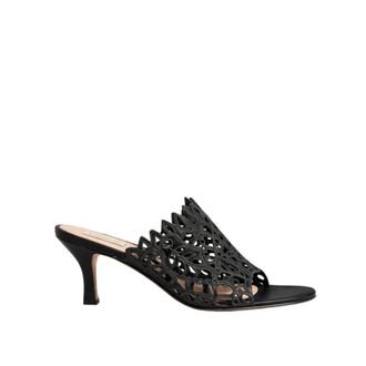 Alberta Ferretti Alberta Ferretti, Heeled Mules, female, Black, Size: 10 US Heeled Mules