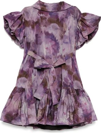 Amsale Abito a trapezio - Viola