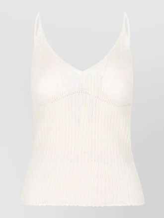 Isabel Marant knitwear v neckline sleeveless ribbed design