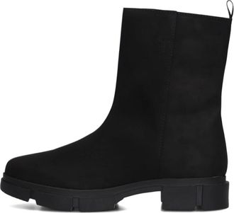 Tango Zwarte Biker Boots Romy 531 - Dames - Enkellaarsjes - Zwart - 36 EU - Leer - Schoenen