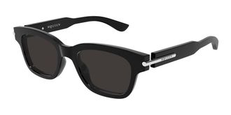 Alexander McQueen AM0497S 001 Mens Sunglasses Black Size 51