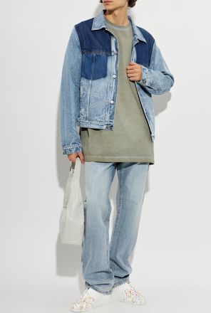 Maison Margiela Oversize T-shirt, Mens, Green