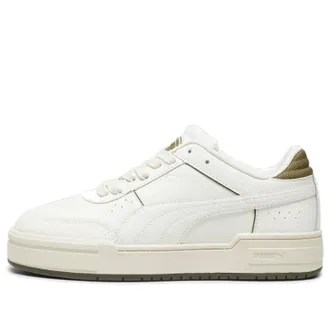 Puma CA Pro Sport Sneakers Warm White Dark Olive 393282-02