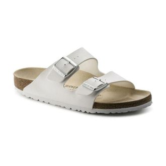 Birkenstock Sandalen Arizona Birko-Flor - Heren - Schoenen - Wit - Maat: 44 EU Leer