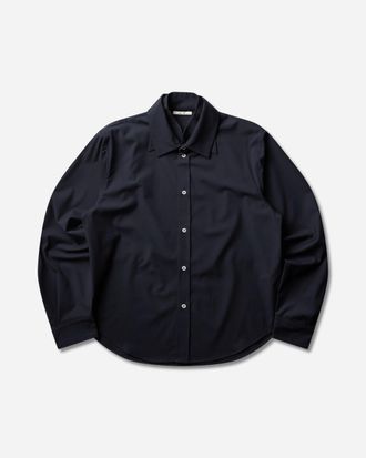 _J.L-A.L_ Men s Triple Collar Shirt Onyx