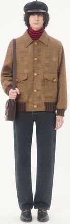 Valentino Maglione Collo Alto Valentino In Lana Con Patch Vlogo Uomo ROSSO/NERO XXL