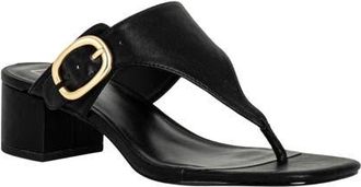 Shushop Elodie Flip Flop in Black at Nordstrom, Size 6.5