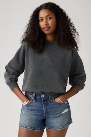 Levi's Sudadera Vintage Boxy - Mujer - XS - Negro / Jet Black