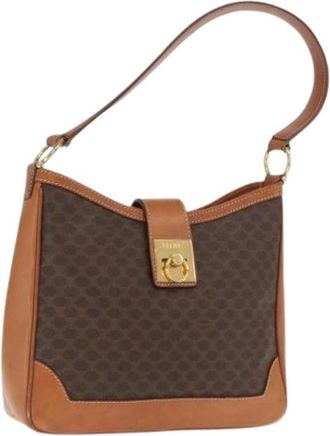 Celine Pre-owned Shoulder Bags, female, Brown, Size: ONE SIZE Pre-owned Plastic Shoulder Bag
