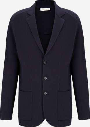 Maurizio Baldassari Blazer aus Piqu&eacute;-Schurwolle