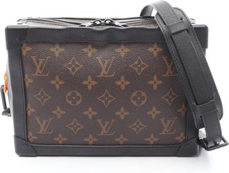 Louis Vuitton Black Brown Monogram Monogram Handbag Shoulder Bag (Pre-Owned)