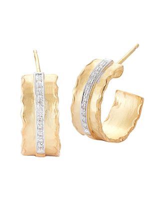 I.Reiss Company 14K 0.12 Ct. Tw. Diamond Hoops