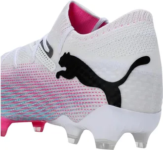 Puma Future 7 Ultimate FG/AG White / Bright Pink 107599-01 Mens