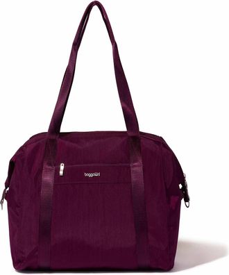 Baggallini All Day Large Duffel Weekender Bag with Crossbody Strap